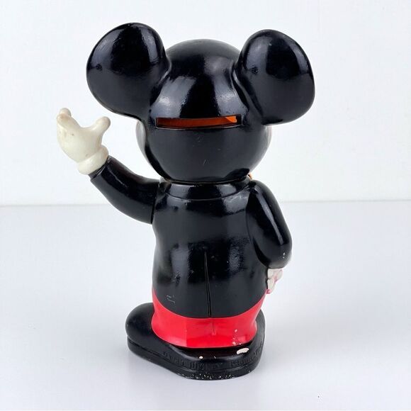 Mickey Mouse Bank Walt Disney Plastic Coin Bank Vintage 1970's - Picture 7 of 10
